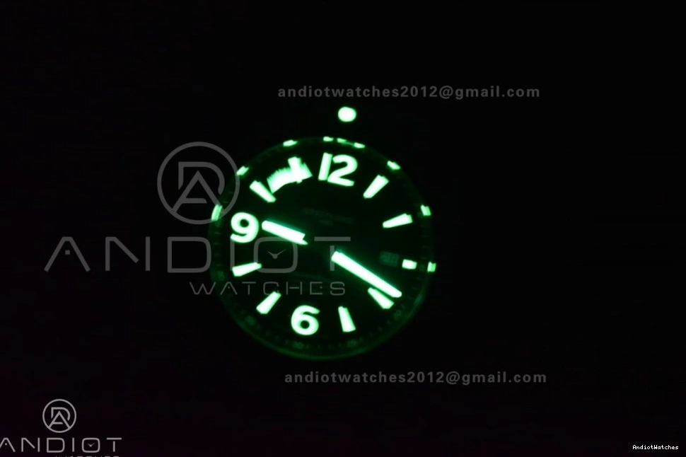 Yellow Automatic Best Edition Bezel Dial 44 1175 GoAnywhere Strap TF Black on Black Superocean A Rubber 1:1 0101